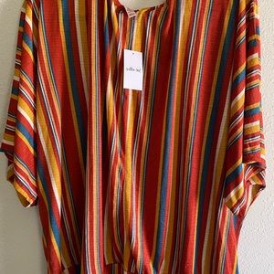 Willow & Root Shirts/Blouses Multi-Color